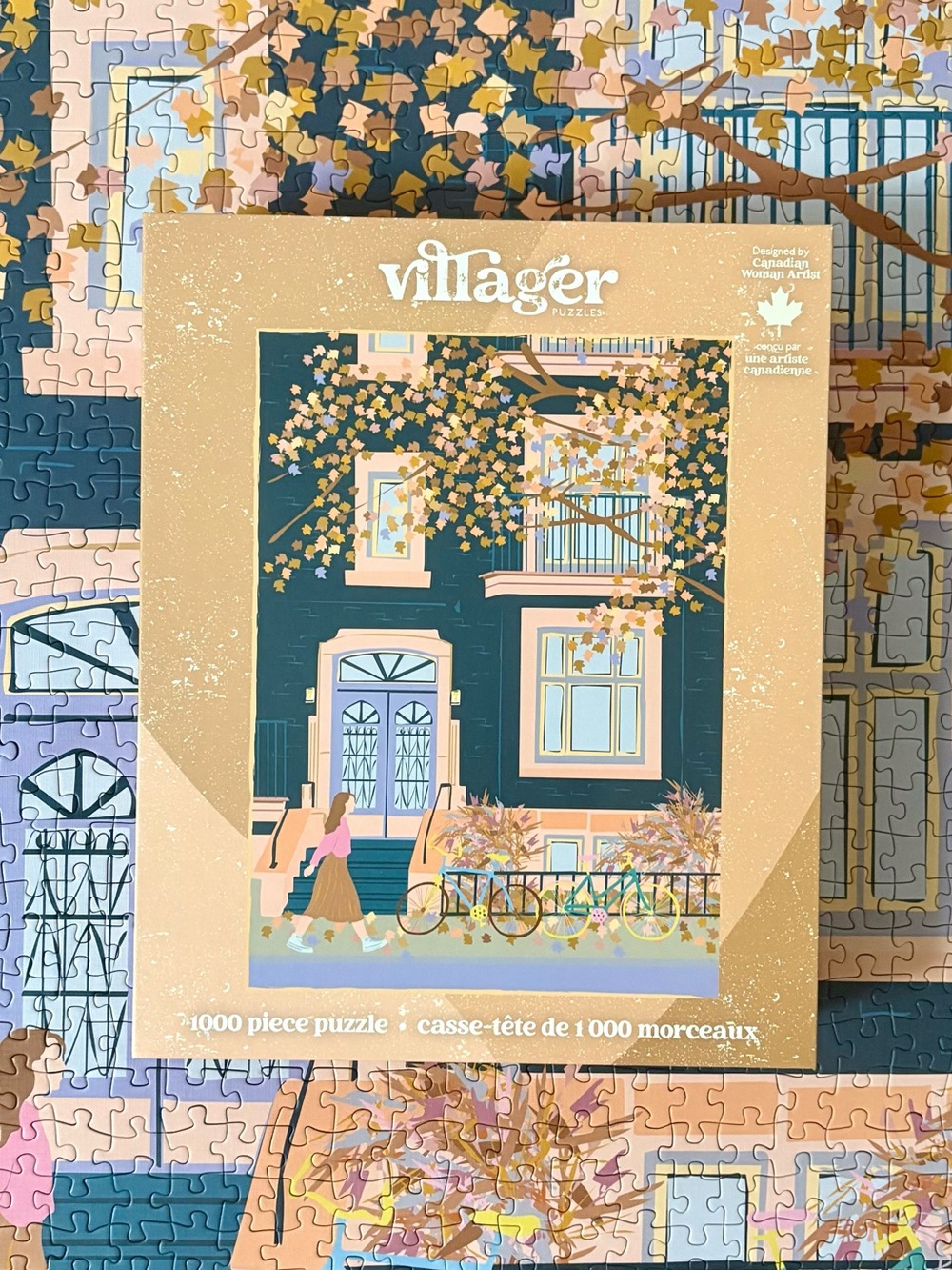 Autumn In Montreal, 1000 pieces puzzle, Villager